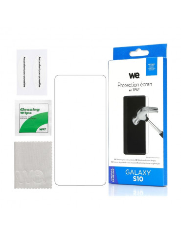 WE Protection écran SAMSUNG GALAXY S10: en TPU – Anti-rayures – Anti-reflets