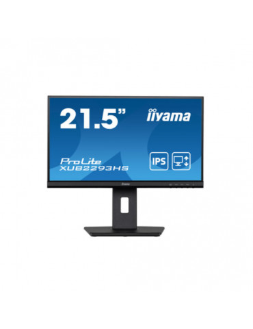 Ecran IIYAMA 21.5 Noir IPS 16:9 1ms ULTRA MINCE 1920×1080 250 cd/m   3ms 1xHDMI