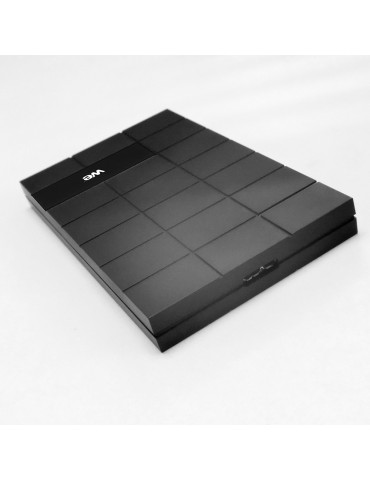 Disque dur externe 2.5'' 1To Noir Design Alu brossé Heden USB3.0 Plug & Play 5 G