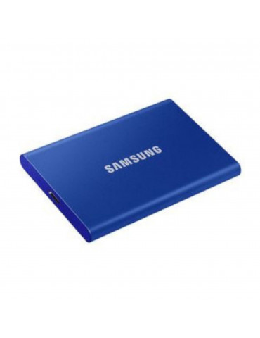 SSD EXT SAMSUNG T7 500G bleu indigo USB 3.2 Gen 2 MU-PC500H/WW