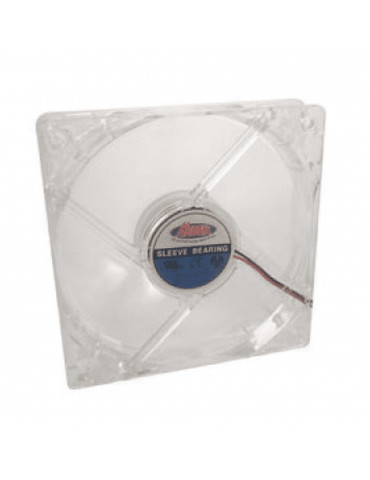 Ventilateur de 8CM transparent pour bo tier PC