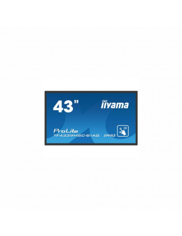 IIYAMA LFD 43 Tactile PCAP 1920×1080 VGA DisplayPort 2xHDMI USB 500cd/m  8ms Pa