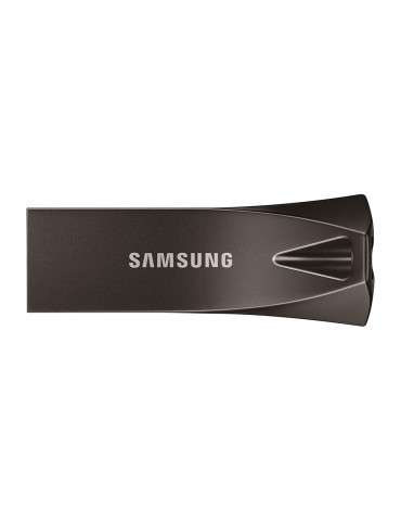 CLE USB SAMSUNG 64G USB 3.1 BAR PLUS - TITAN GRAY VITESSE LECTURE JUSQU'A 300Mo/