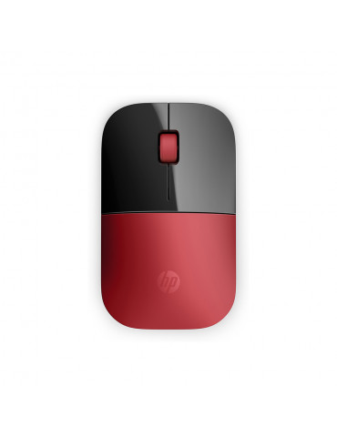 Souris sans fil HP Z3700  Rouge,fonctionne sur une large gamme de surfaces, duré