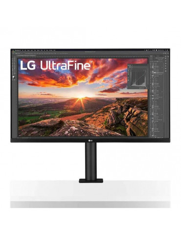 ECRAN LG 32 Noir  IPS UHD 16:9 5ms 4K 3840 x 2160 350cd/m  2xHDMI DP USB-C  2xU