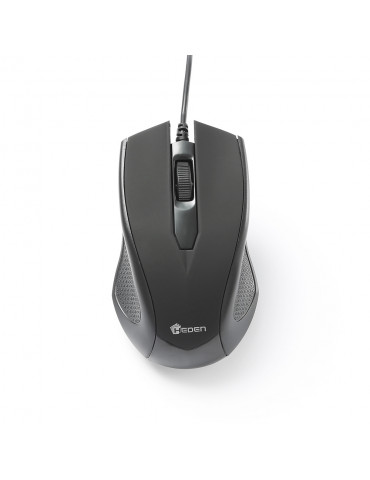 Souris optique Heden ,USB, 1200 DPI, noir