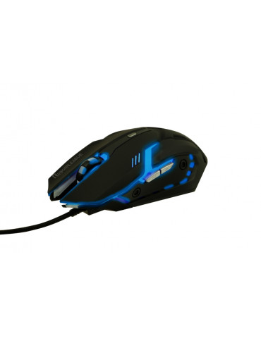 Souris gamer RL Eagle, 2400DPI, multicolore 6boutons, cable tisse1.8m