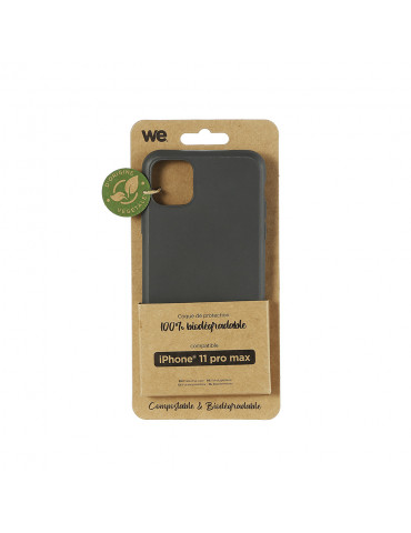 WE Coque de protection BIODEGRADABLE APPLE IPHONE 11 PRO MAX Noir: 100% biodégra