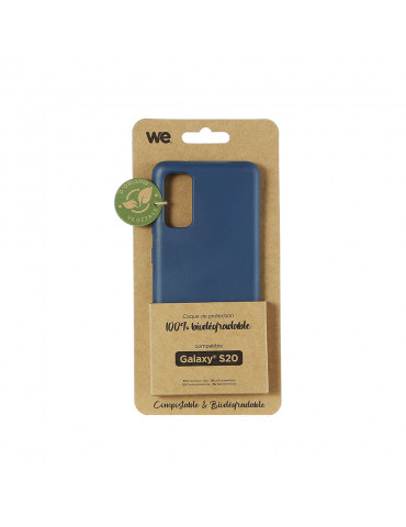 WE Coque de protection BIODEGRADABLE SAMSUNG S20 Bleu: 100% biodégradable et com