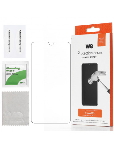 WE Verre trempé HUAWEI P SMART S: Protection écran – anti-rayures – anti-bulles