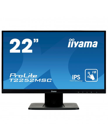 Moniteur IIYAMA 21,5 Tact OGS-PCAP 10 points 1920×1080 dalle IPS ultra mince VG