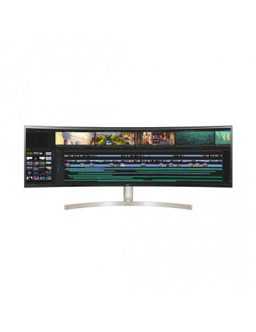 ECRAN LG 49 32:9 IPS Incurvé 5ms 350cd/m  Dual QHD 5120×1440 2xHDMI DisplayPort