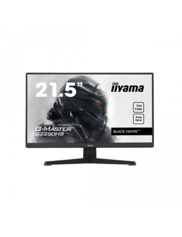 Ecran IIYAMA 21.5 Noir » 1ms G-Master Black Hawk VA LED 16:9 1920×1080 250 cd/m