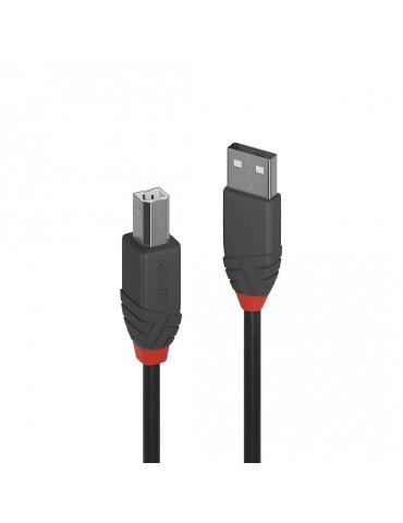 C ble USB 2.0 type A vers B, Anthra Line, 5m