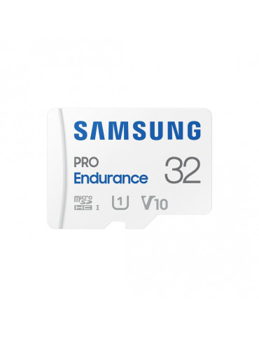 CARTE MEMOIRE SAMSUNG 32 Go MICRO-SD Pro Endurance avec adaptateur SD Classe 10