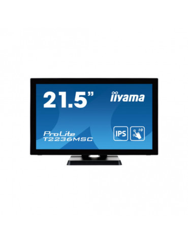 Ecran IIYAMA 21.5 Tactile PCAP 10 points IPS 16:9 Full HD 1920×1080 250 cd/m  5