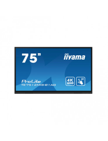 IIYAMA LFD 75 dalle IPS anti-reflet 40 points 3840×2160 Haut-parleurs VGA 3xHDM