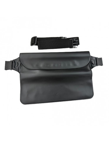 WE Pochette UNIVERSELLE WATERPROOF 2 en 1: jusqu’à 7 » Noir – avec sangle : se p