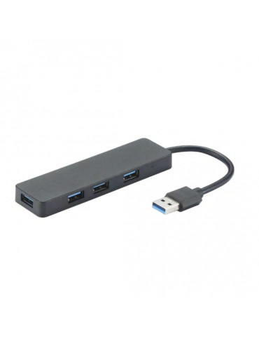 Hub USB 4 ports USB 3.2 gen 1 (USB 3.0) pour PC, PC portable et MacBook – 15 cm
