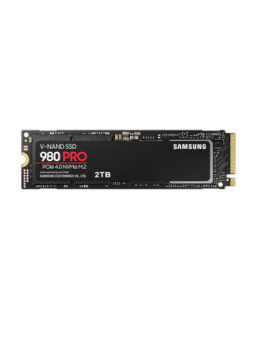 SSD SAMSUNG SERIE 980 PRO M.2 2To 2280 PCIe 4.0 x4 NVMe 1.3c Lecture 7000 Mo/s E