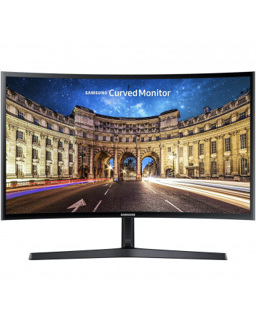 ECRAN 24 » SAMSUNG C24F396FHR Noir Incurvé 1800R 1920×1080 VA 16:9 4ms 250 cd/m