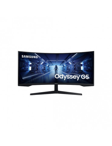 ECRAN 34 » SAMSUNG LC34G55TWWP Gaming ODYSSEY G5 – G55T 165Hz