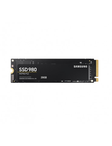 SSD SAMSUNG Serie 980 250 Go M.2 2280 PCIeGen.3 X4, NVMe1.4 DRAMless Vitesse jus