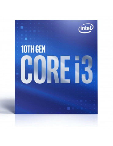 CPUI INTEL Core i3-10100 Processor 65GB HDMI 3.6 GHz / 4.3 G LGA1200 6M Cache BX