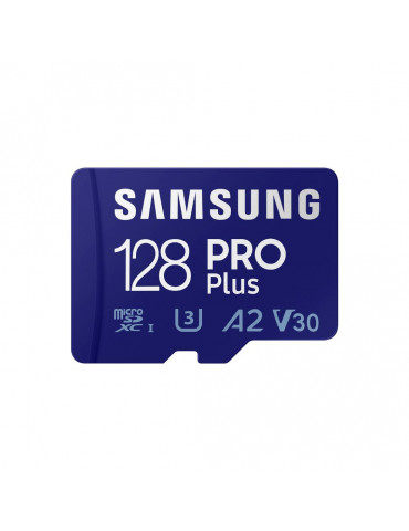 CARTE MEMOIRE SAMSUNG 128 Go MICRO-SD PRO PLUS avec lecteur USB Classe 10 /  MB-