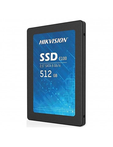 SSD Interne HIKVISION 2.5 512 Go E100 SATA 6.0Gbps SATA-III  3D TLC 550 MB/s 24