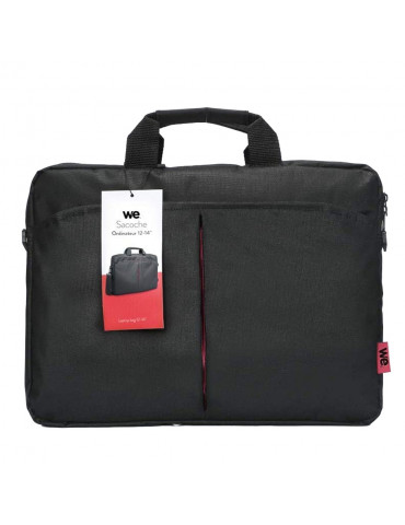 Classic We sacoche pour ordinateur portable 12-14'' Noir et rouge