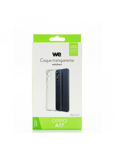 ***WE Coque de protection TPU OPPO A17 Transparent