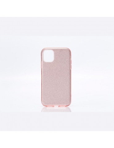 We coque de protection PAILLETTES APPLE IPHONE 11 Rose: Effet brillant   résista