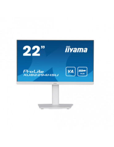 Moniteur IIYAMA 21,5 LED 16:9 4ms 1920x1080 DisplayPort HDMI USB HUB (2x3.0) Ul