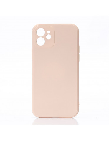 We Coque de protection SILICONE APPLE IPHONE 12 Rose poudré: Matière silicone –