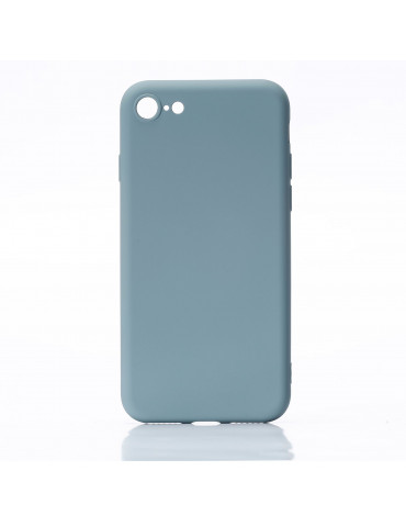 We Coque de protection SILICONE APPLE IPHONE 7 / 8 / SE 2020 Gris: Matière silic