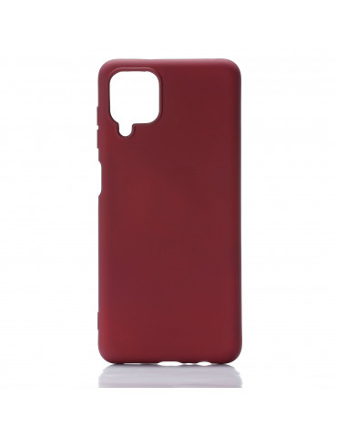 We Coque de protection SILICONE SAMSUNG GALAXY A12 Bordeaux: Matière silicone –