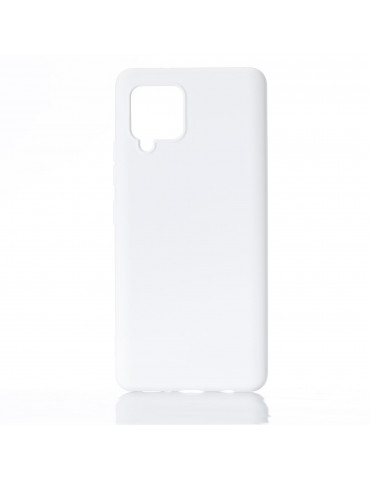 We Coque de protection SILICONE SAMSUNG GALAXY A42 Blanc: Matière silicone – eff