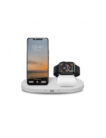 WE Dock de charge Apple 3-en-1 pour iPhone / AirPods / Apple Watch Induction 15W