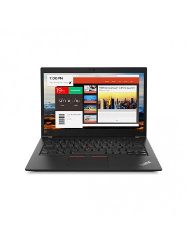 Lenovo ThinkPad T480s 14 i7-8 24 Go 512Go Noir Win11PRO Reconditionné Grade A