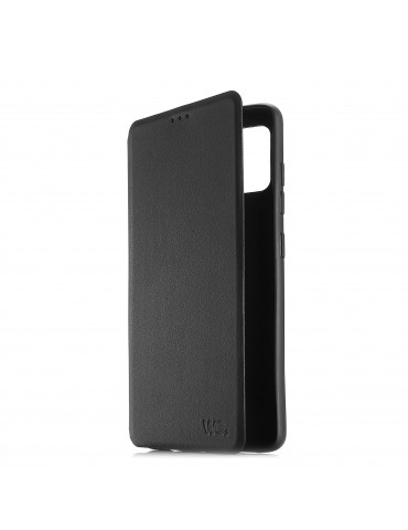 ***WE Etui folio CLASSIQUE XIAOMI REDMI NOTE 9 Noir