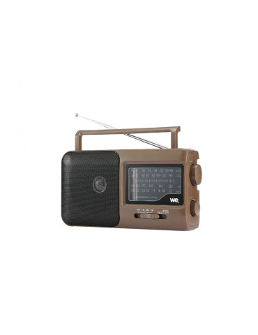 Radio grandes ondes AM/FM/LW/SW,  Prise casque jack 3.5mm, poignée de transport