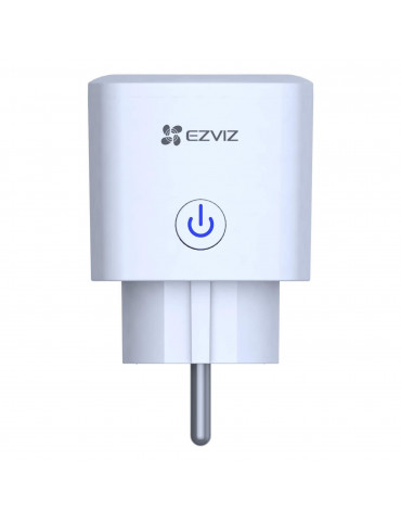 EZVIZ Prise Connectee Wifi T30, Blc 2.4Ghz 10A 2300W, Google Assistant / Alexa,