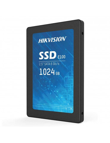 SSD Interne HIKVISION 2.5 1024Go E100 SATA 6.0Gbps SATA-III  3D TLC 550 MB/s 48