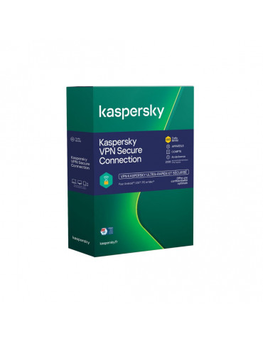 Kaspersky VPN Secure connection 5 Postes/1 An