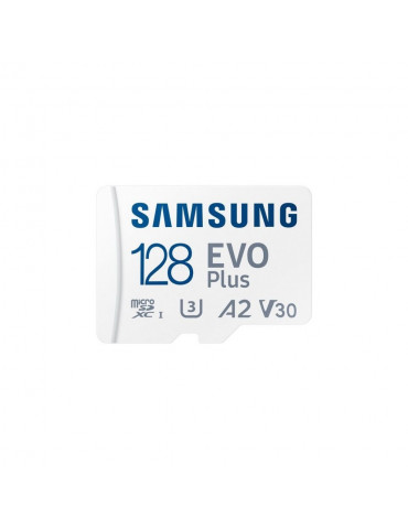 CARTE MEMOIRE SAMSUNG 128G MICRO SD EVO PLUS 2021 avec adaptateur SD 4K classe 1