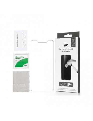 WE Verre trempé APPLE IPHONE 11: Protection écran – anti-rayures – anti-bulles d