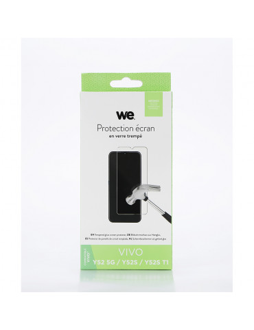 WE Verre trempé VIVO Y Y52 5G / Y52S / Y52S T1: Protection écran – anti-rayures