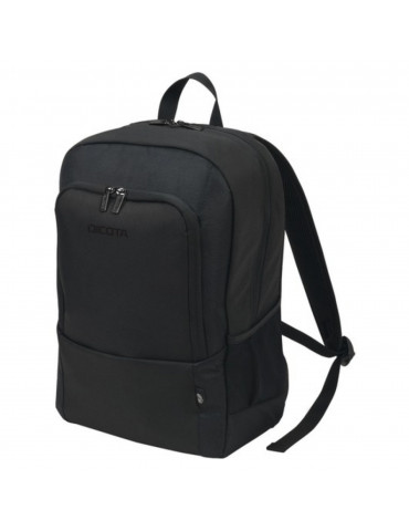 DICOTA Sac a dos BACKPACK BASE Ecologique Noir Pour PC Portable 15-17.3 24L po