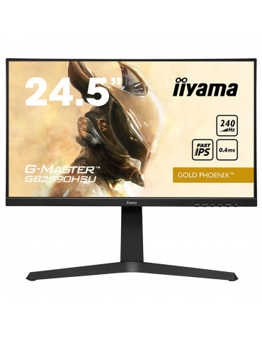 Ecran IIYAMA 25 Noir G-MASTER Gold Phoenix IPS 240Hz 1920×1080 0.4ms 400 cd/m